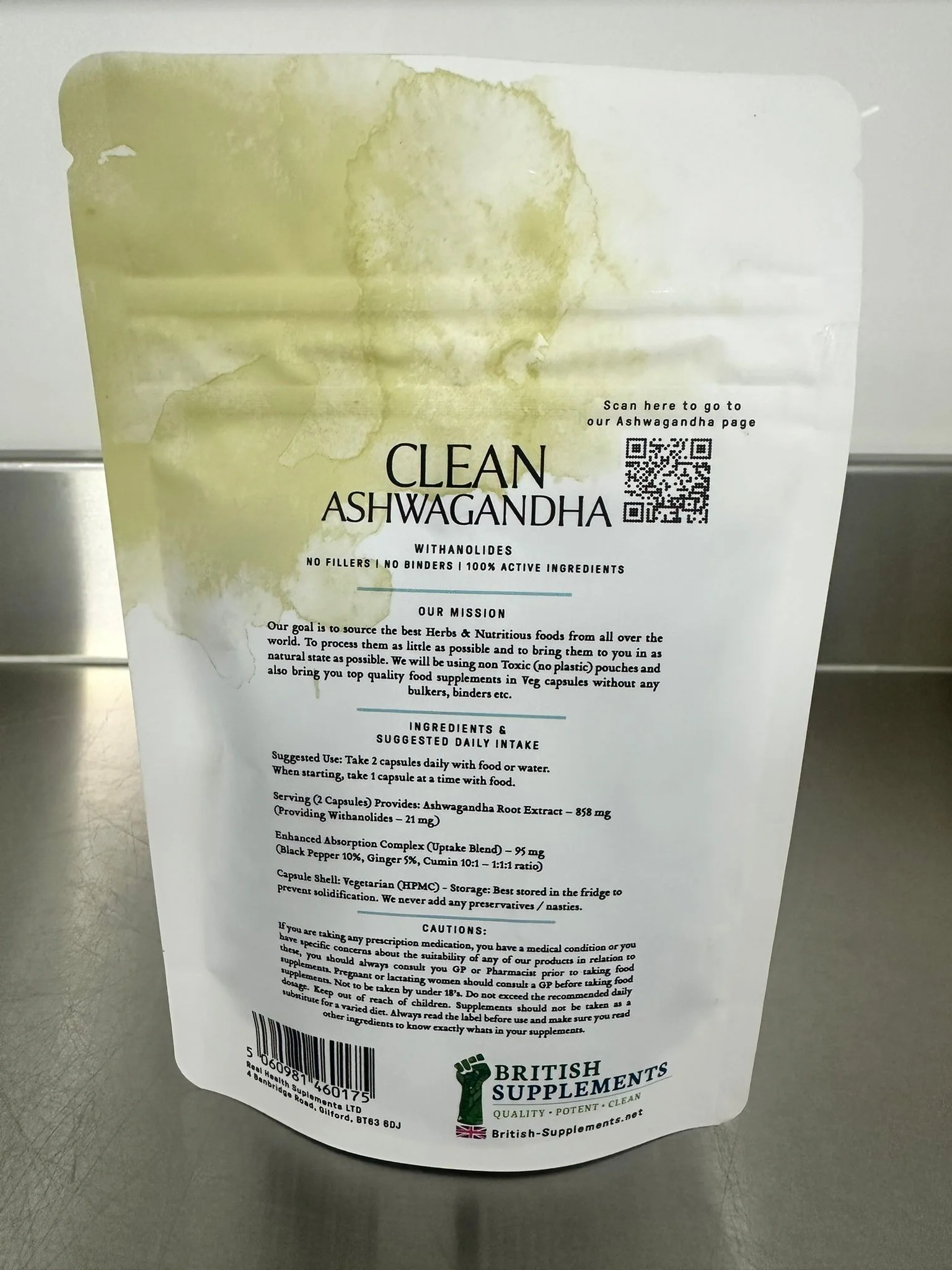 Clean Genuine Ashwagandha + Uptake Blend - Image 5