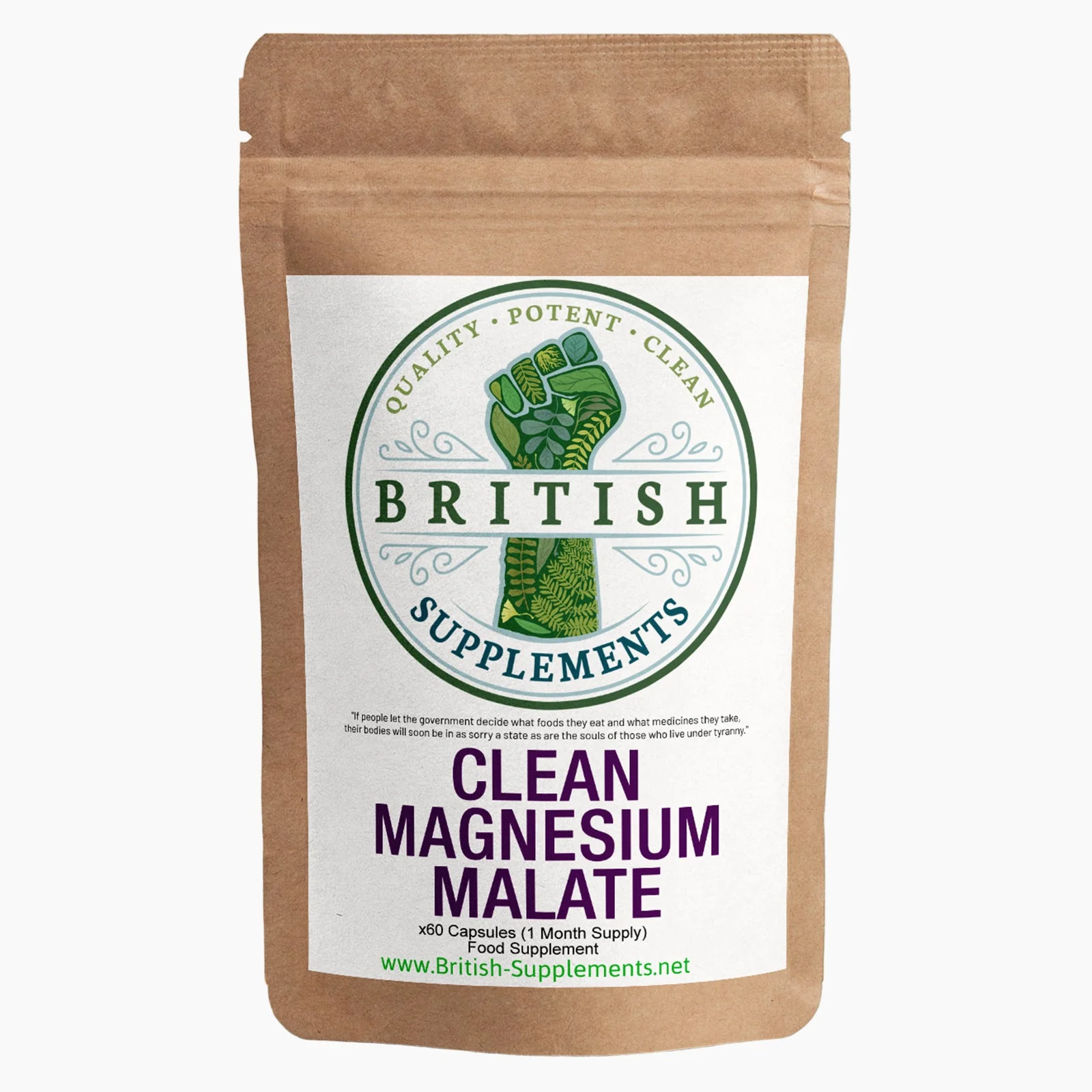 Clean Genuine Magnesium Malate Supplement - Image 3