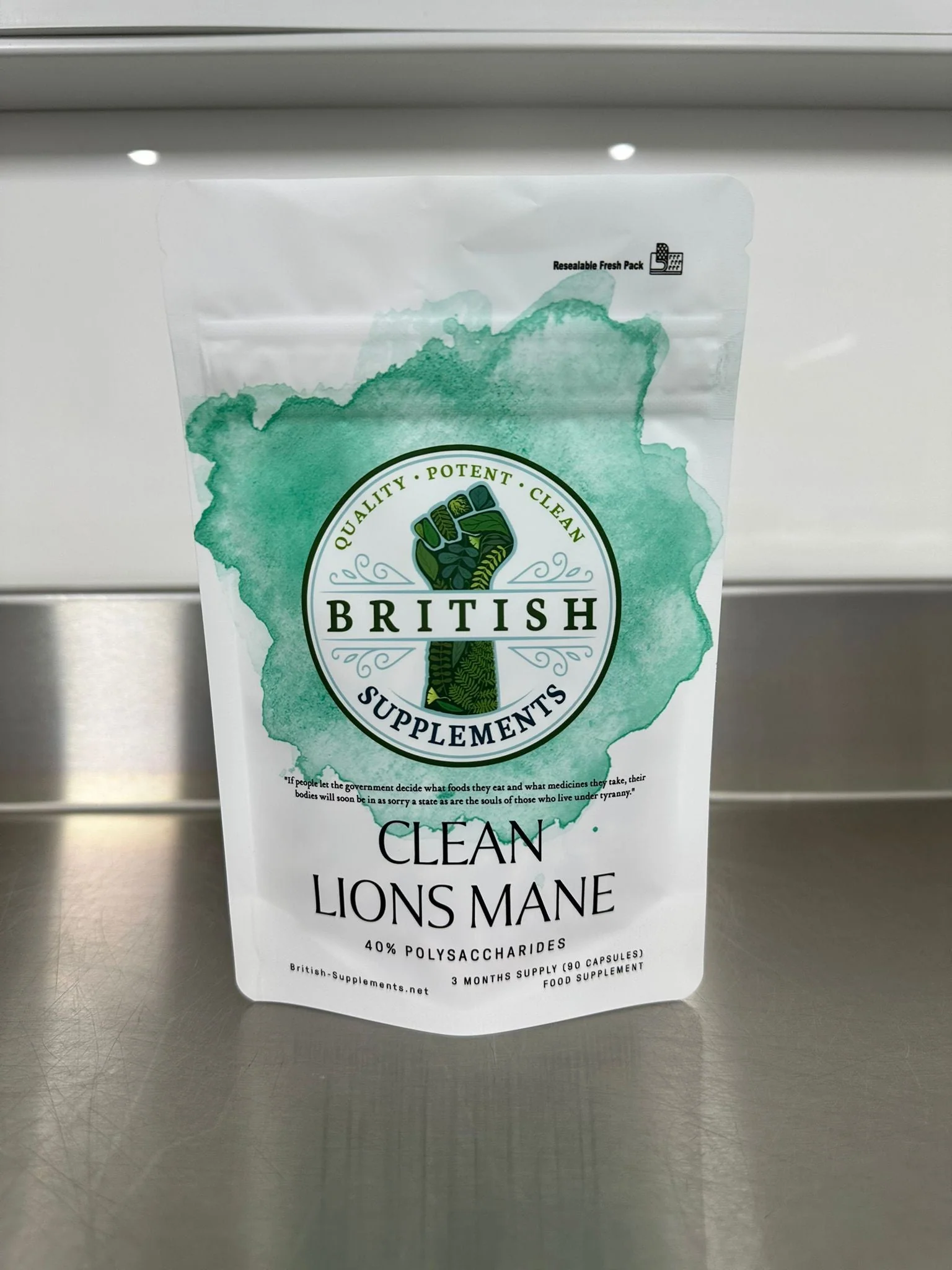 Clean Genuine Lions Mane Extract + Uptake Blend - Image 3
