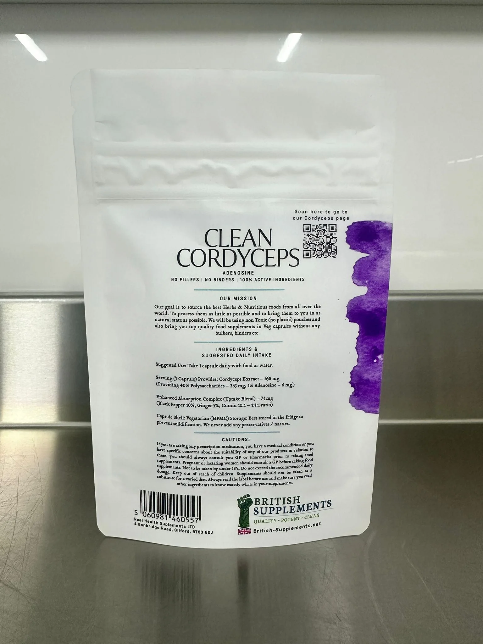 Clean Genuine Cordyceps polysaccharides 40%, Adenosine 1% - Image 5