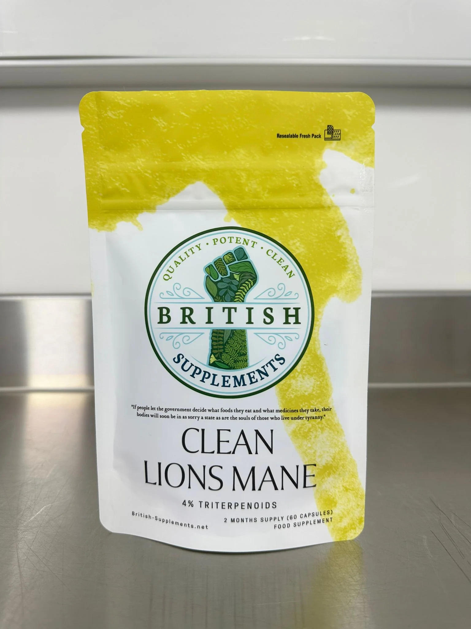 Lions Mane Extract Triterpenoids Version + Uptake Blend - Image 3