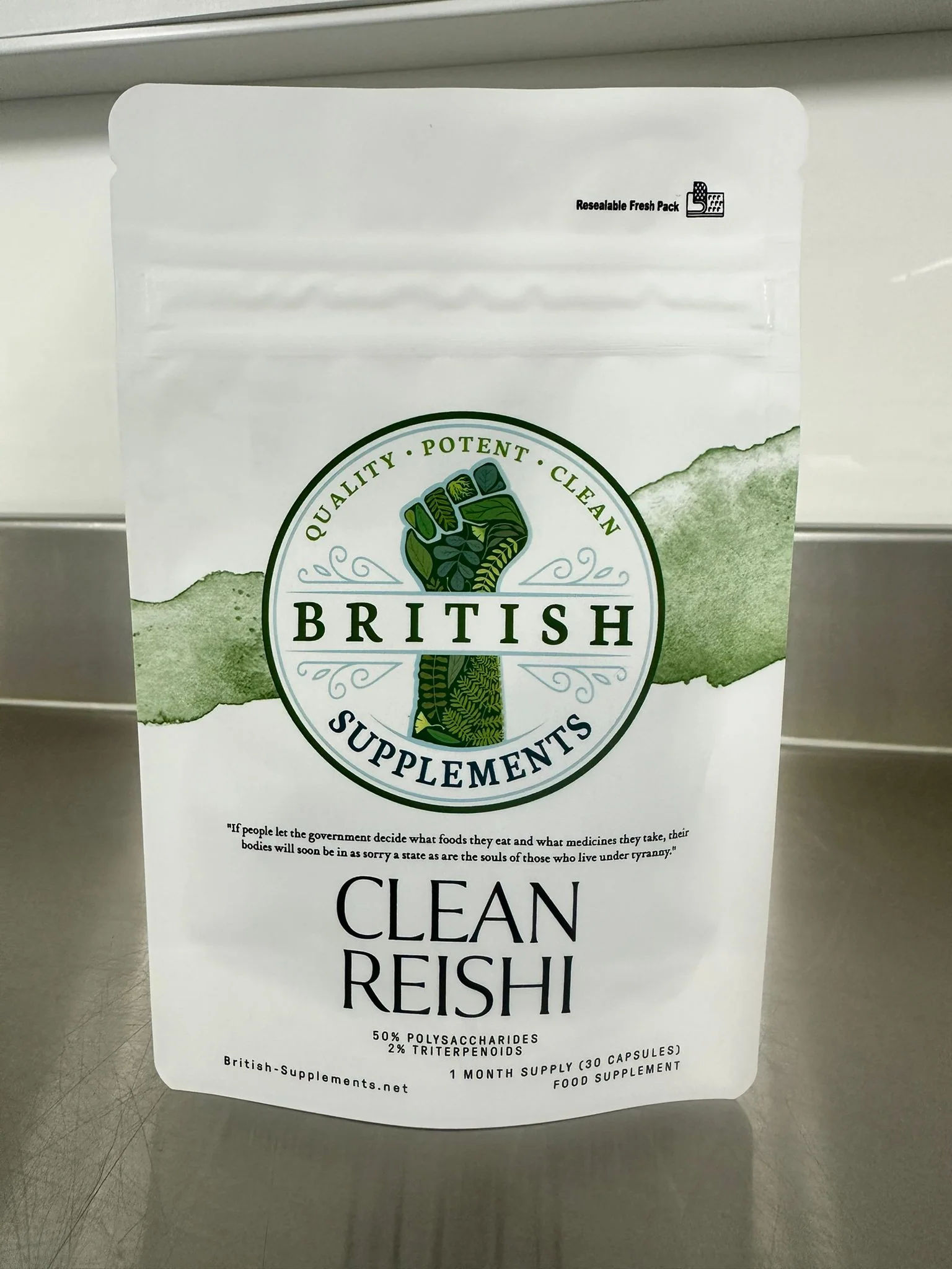 Reishi Extract Polysaccharides 50%, Triterpenoids 2% Clean Genuine Potent - Image 3