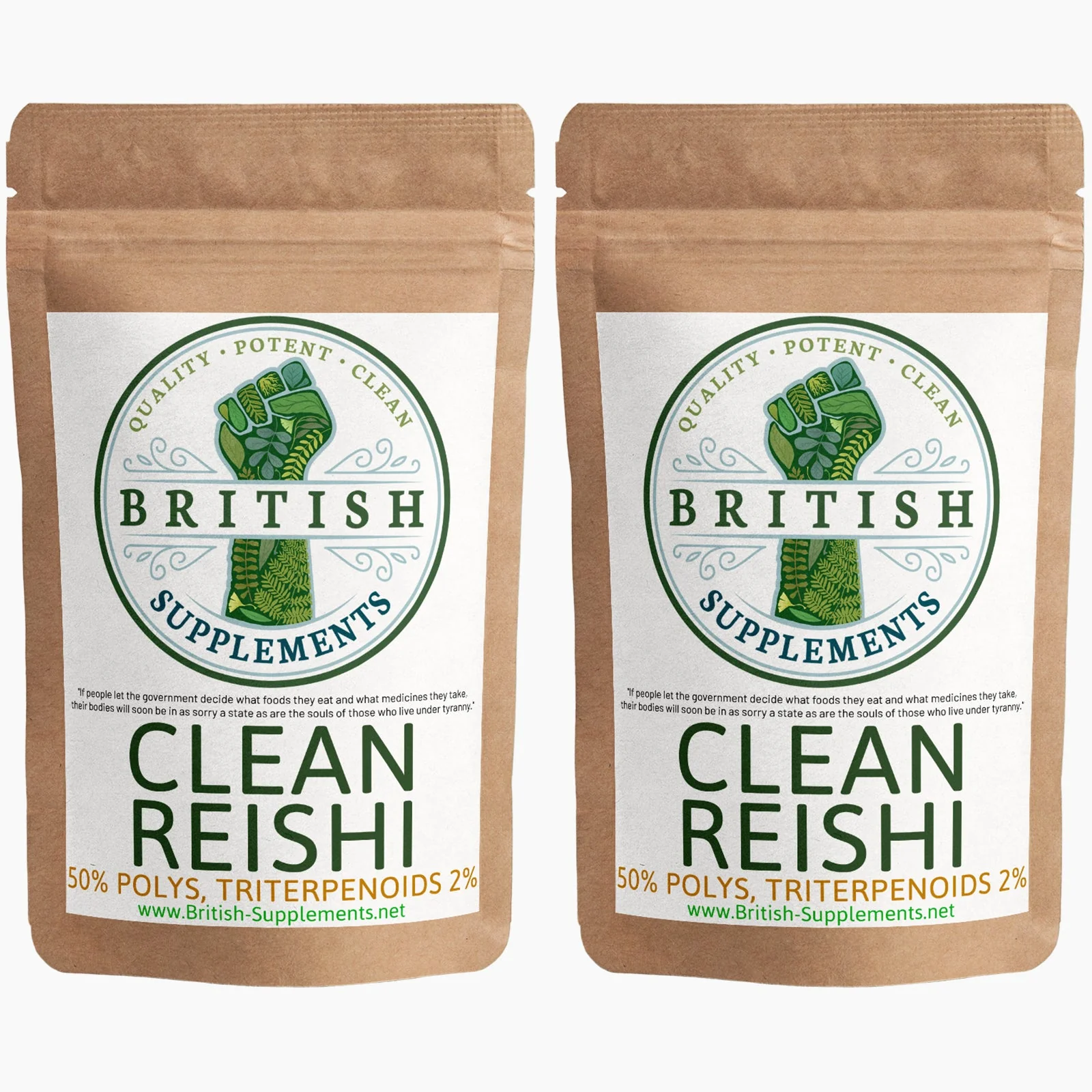 Reishi Extract Polysaccharides 50%, Triterpenoids 2% Clean Genuine Potent - Image 6