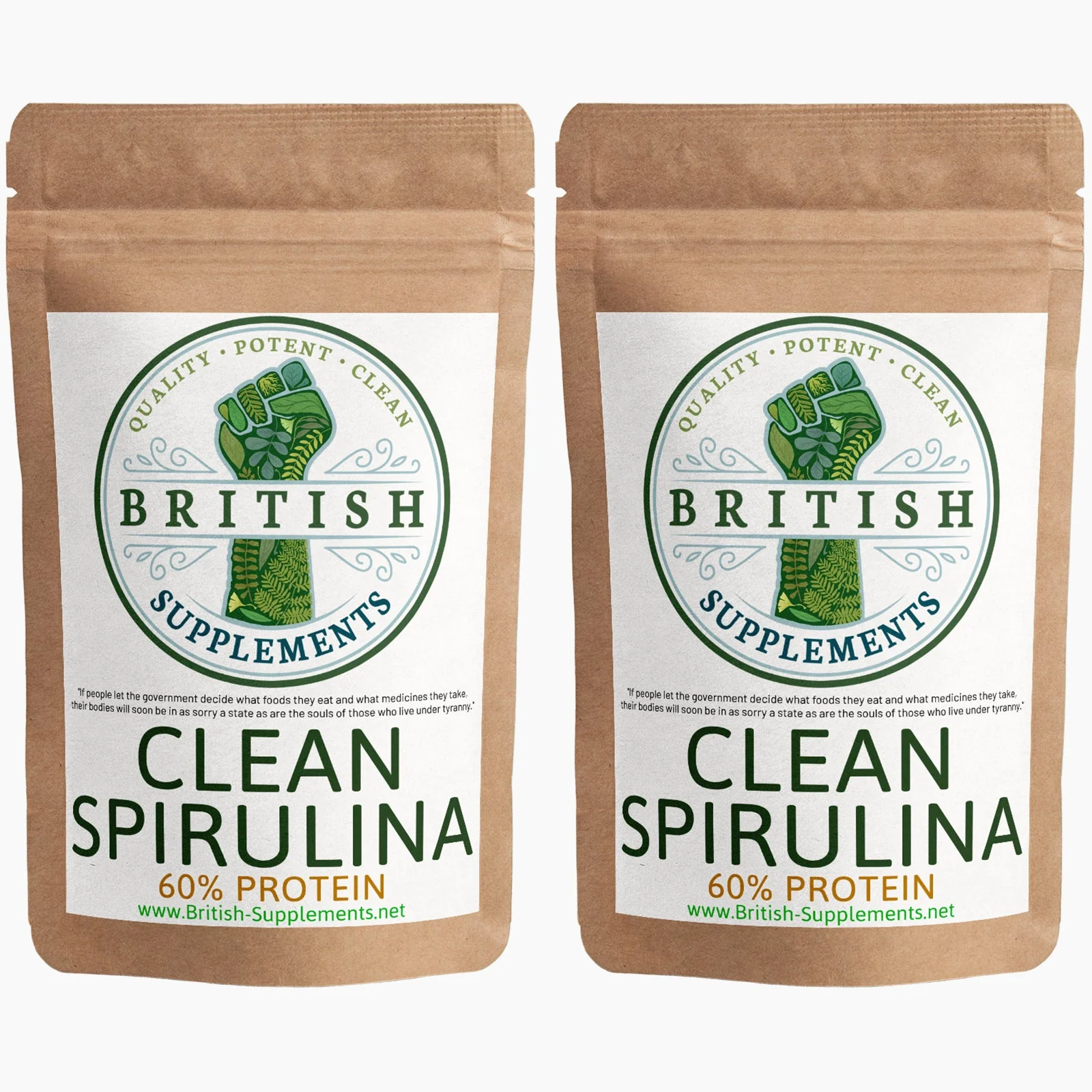 Clean Spirulina 671.4mg (60% Protein) + Uptake Blend - Image 6